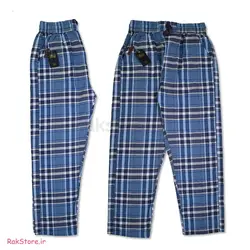 شلوار چهارخونه پنبه کیپ