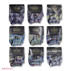 شلوار چهارخونه پنبه کیپ