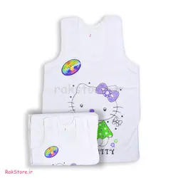 زیرپوش رکابی چاپی آذرخش