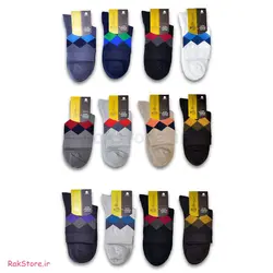 جوراب مردانه نیم ساق بوگارو 4117