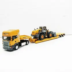 ماکت تریلی+لودر لیبهر