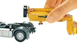 ماکت تریلی+لودر لیبهر