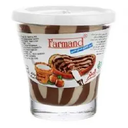 کرم کاکائو فندقی چوب بیسکوییت فرمند