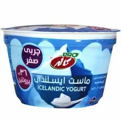 ماست ایسلندی چربی صفر ۴۰۰ گرمی کاله