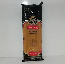 ماکارونی ۷۰۰ گرمی زر ماکارون  قطر ۱.۲