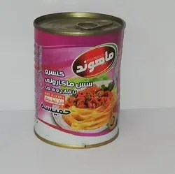 مایه ماکارونی ( سس ماکارونی) با سویا و قارچ ماهوند