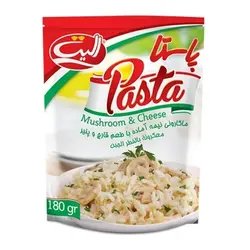 پاستا ( ماکارونی نیمه آماده) با طعم قارچ و پنیر مارک الیت