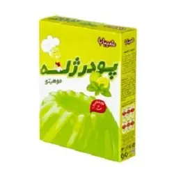 پودر ژله ۱۰۰ گرمی مارک شیبابا با طعم موهیتو