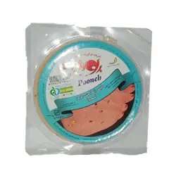 کالباس ورقه ای ۵۵ درصد گوشت گاو لیونر مارک پونه ۲۰۰ گرمی