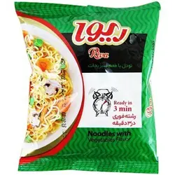 نودل با طعم سبزیجات۷۷ گرمی ریوا