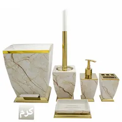 ست سرویس بهداشتی ۵ پارچه هارمونی مدل اوا ۵۷