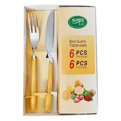 ست کارد و چنگال 12 پارچه سوپر لایف کد SL1