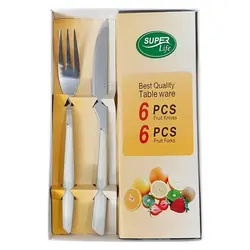ست کارد و چنگال 12 پارچه سوپر لایف کد SL1