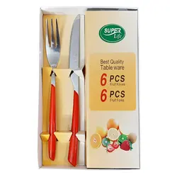 ست کارد و چنگال 12 پارچه سوپر لایف کد SL1