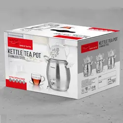 ست کتری و قوری نفیس مدل مزدا