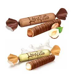 بیسکویت مغزدار روشن