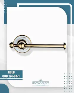 اکسسوری کد 174 طلایی مدل حوله کوتاه