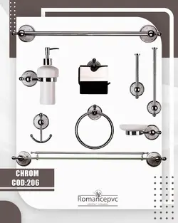 اکسسوری 206 کروم فول ست