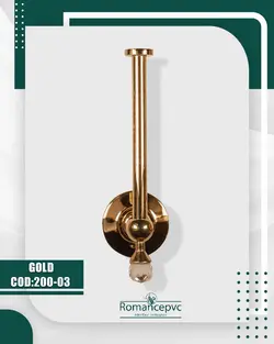 اکسسوری با کد200 دستمال کاغذی کوتاه طلایی
