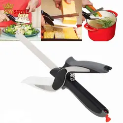 قیچی آشپزخانه 2 در 1 کِلِور کاتر Clever Cutter