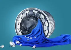 ماشین لباسشویی سامسونگ 6 کیلویی مدل B1242W