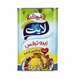 روغن نیمه جامد طبیعت زیروترانس لایت - 5 کیلوگرم