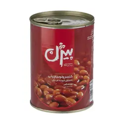 کنسرو لوبیا چیتی با سس گوجه فرنگی بیژن - 380 گرمی