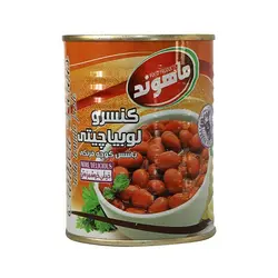 کنسرو لوبیا چیتی با قارچ ماهوند - 350 گرمی