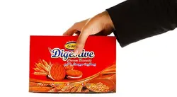 بیسکوییت سبوس دار با کرم گرجی - 380 گرمی