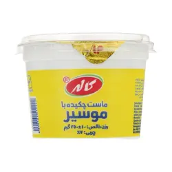 ماست چکیده با موسیر کاله - 250 گرم