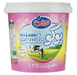 یوگو ماست کم چرب میهن - 1500 گرم