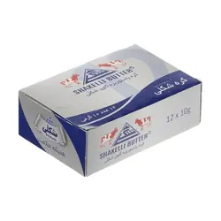 کره حیوانی پاستوریزه شکلی - 10 گرم - بسته 12 عددی