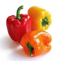 فلفل دلمه رنگی درجه یک - 450 گرم