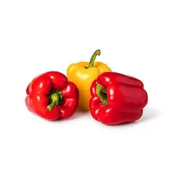 فلفل دلمه رنگی درجه یک - 450 گرم
