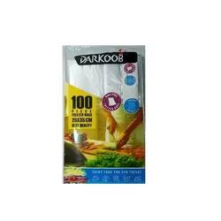 کیسه فریزر دارکوب مدل چسبی - بسته 100 عددی