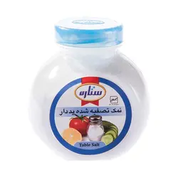 نمک تصفیه شده ید دار ستاره - ۲۲۰ گرمی