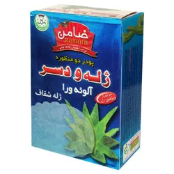پودر ژله و دسر آلوئه ورا ضامن - مقدار 100 گرم