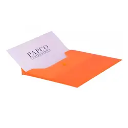 پوشه دکمه دار پاپکو - مدل CLEAR M - سایز A5