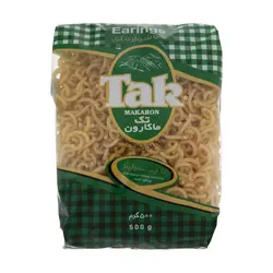 ماکارونی گوشواره ای تک ماکارون - بسته بندی 500 گرمی