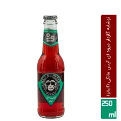 نوشابه گازدار آیسی مانکی با طعم آلبالو - حجم 250 میلی لیتر