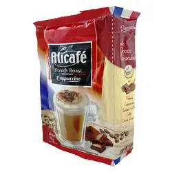 کاپوچینو مدل فرنچ رست علی کافه - بسته 20 عددی