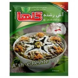 آش رشته نیمه آماده گلها - بسته بندی 90 گرمی