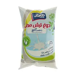 دوغ ترش محلی هراز با طعم گلپر - حجم 900 میلی لیتر
