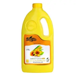 روغن آفتابگردان و ذرت دلوین - حجم 1800 میلی لیتر