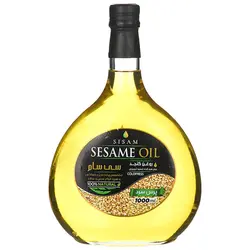 روغن کنجد پرس سرد سی سام - مقدار 1 لیتر