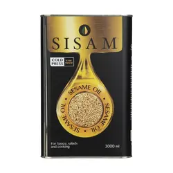 روغن کنجد پرس سرد سی سام - مقدار 3 لیتر