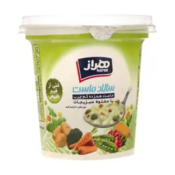 سالاد ماست با مخلوط سبزیجات هراز - مقدار 750 گرم