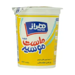 ماست چکیده موسیر هراز - مقدار 450 گرم