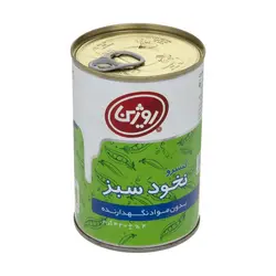 کنسرو نخود سبز روژین - مقدار 420 گرم