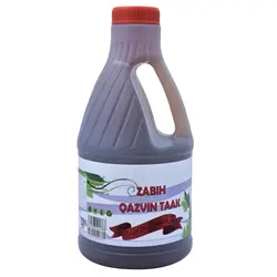 سرکه کارامل‌دار قرمز زبیح قزوین تاک - حجم 3 لیتر